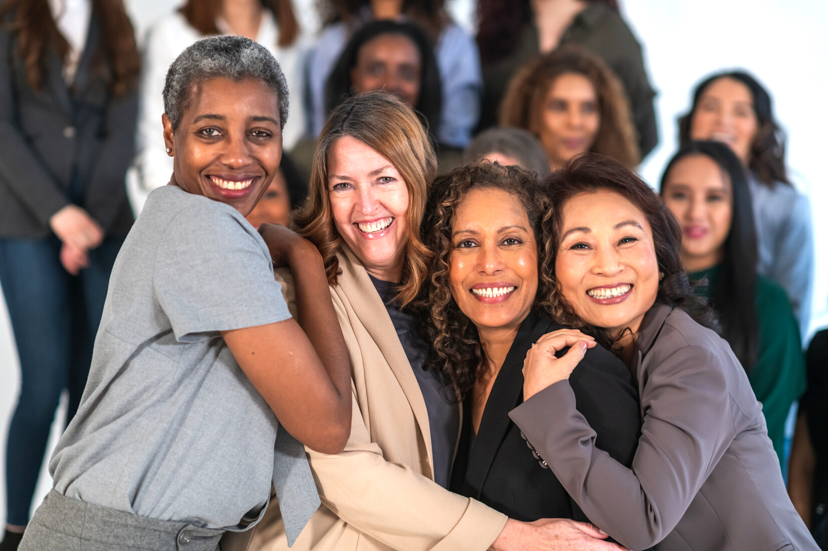 Multi-ethnic group of women